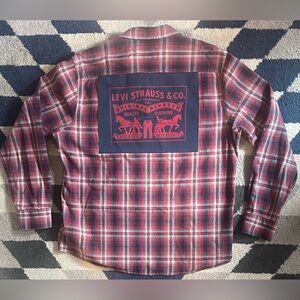 Upcycled Custom Flannel Levi Strauss & Co.